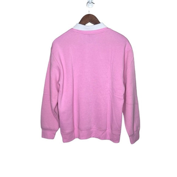 Rare Barbie Graphic Pink Collar Sweatshirt - Picture 5 of 10